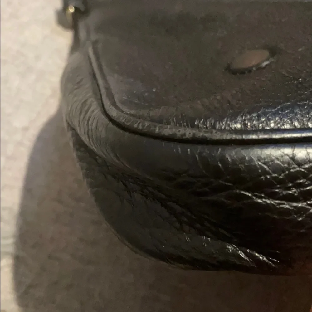 Tory Burch Black Leather Crossbody Bag